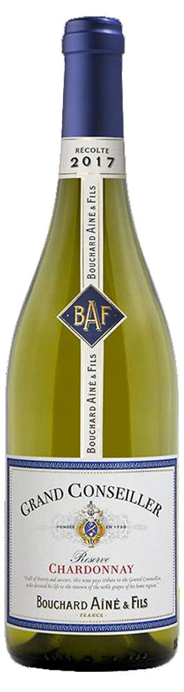 Bouchard Aine & Fils | Вино Bouchard Aine & Fils Grand Conseiller Chardonnay белое сухое Франция, 0,75 л