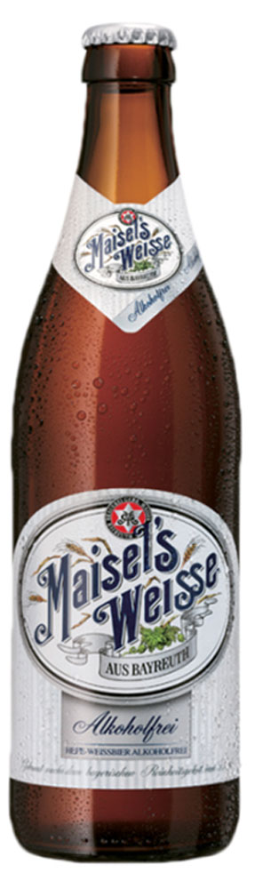 Maisels Weisse | Пиво безалкогольное Maisels Weisse Alkoholfre безалкогольное светлое нефильтрованное, 500 мл