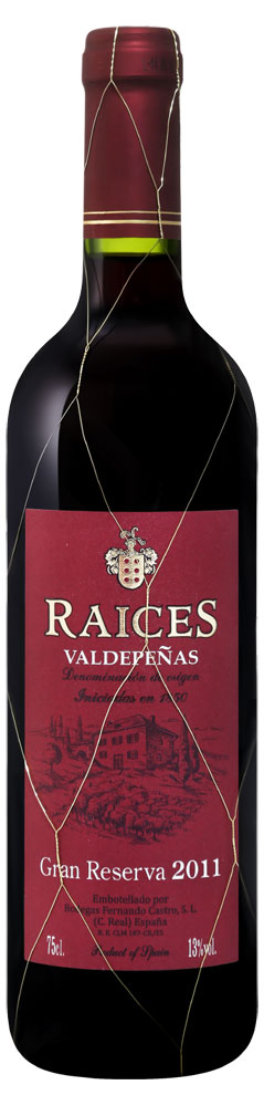 Вино Raices Gran Reserva красное сухое Испания, 0,75 л