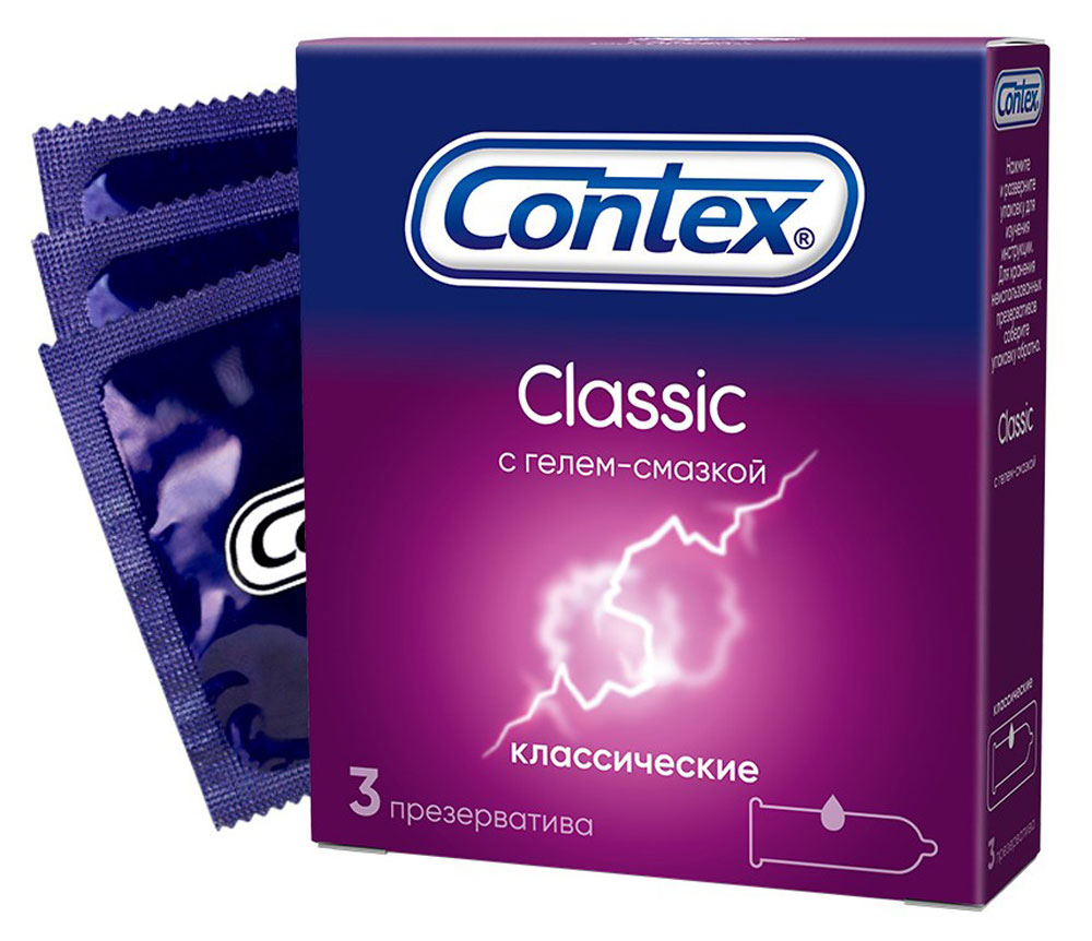 Contex | Презервативы Contex Классик LRS Prodacts, 3 шт