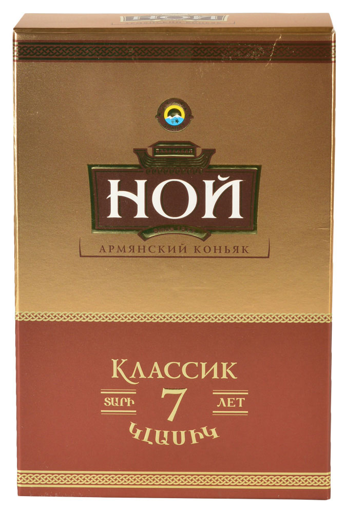 НОЙ | Коньяк «НОЙ» Классик семилетний Армения, 0,5 л