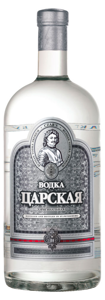 Водка «Царская» Оригинальная Россия, 1,75 л