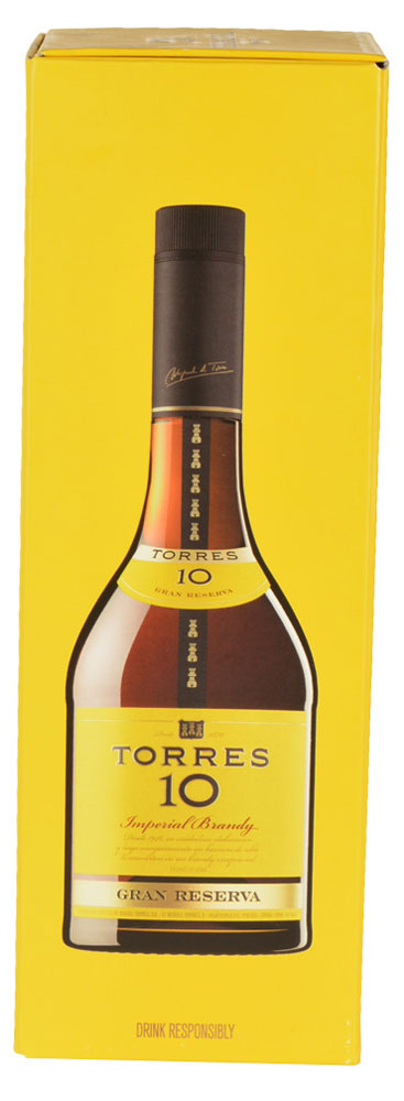 Torres | Бренди Torres 10 Gran Reserva Испания, 0,7 л