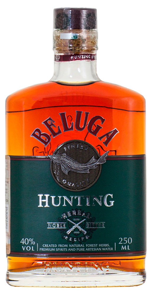 Ликер BELUGA Hunting Herbal Россия, 0,25 л