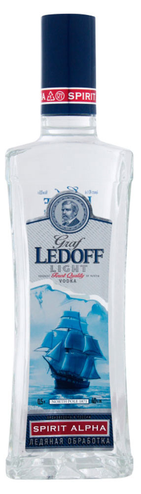 Водка Graf Ledoff Light Россия, 0,5 л