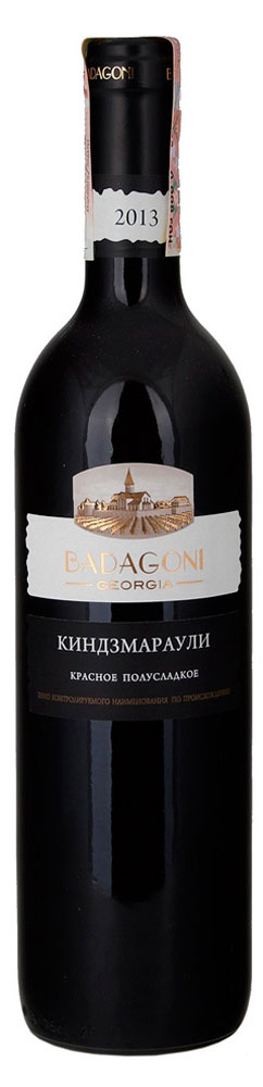Вино Badagoni Киндзмараули красное полусладкое Грузия, 0,75 л