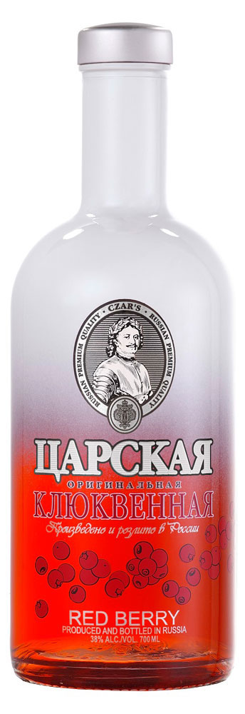 Настойка «Царская» Клюквенная Россия, 0,7 л