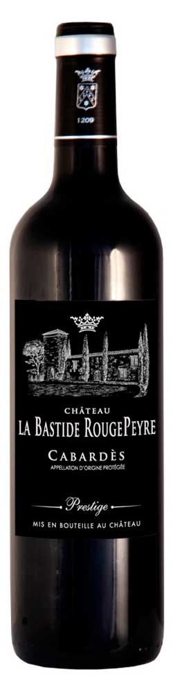 Вино Chateau la Bastide RougePeyre Cabardes Prestige красное сухое Франция, 0,75 л