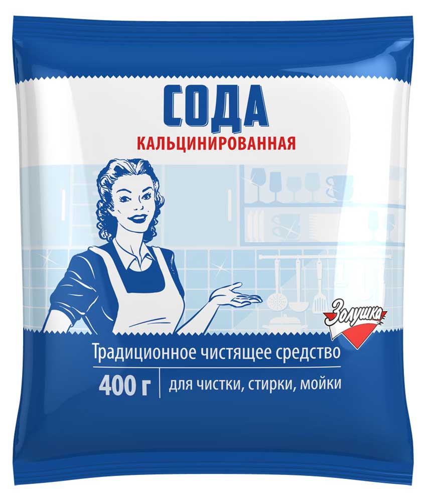 Сода кальцинированная «Золушка», 400 г