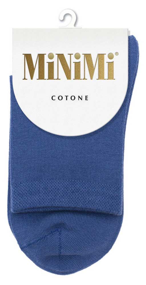 Носки женские MiNiMi Cotone 1202 синие, р.35/38