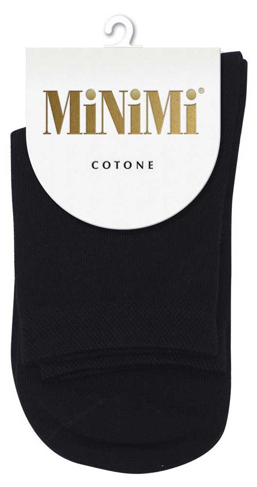 Носки женские MiNiMi Cotone 1202 черные, р.35/38