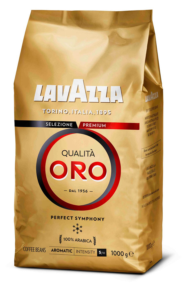 Кофе в зернах Lavazza Qualita Oro, 1 кг