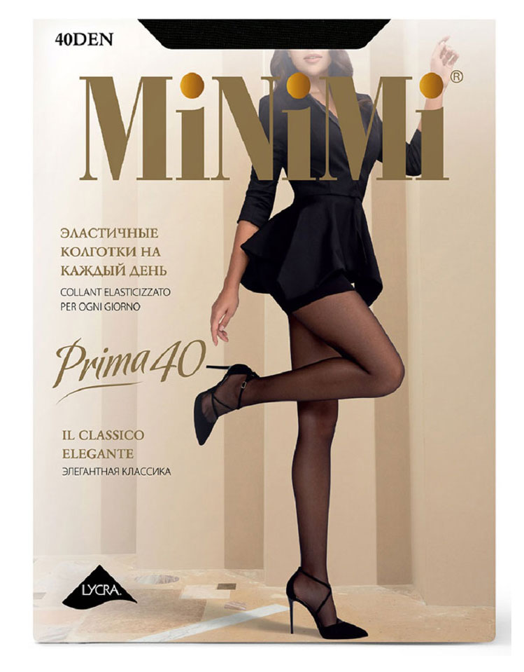 

Колготки Minimi Prima 40 den nero, размер 3