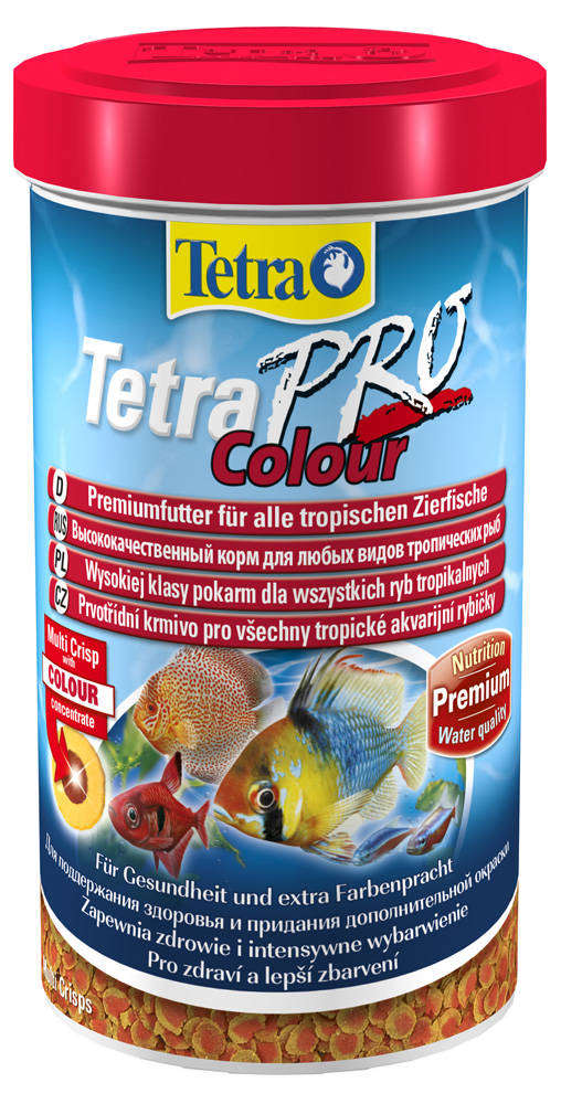 TETRA | Сухой корм для рыб Tetra Pro Color для улучшения окраса, 500 мл