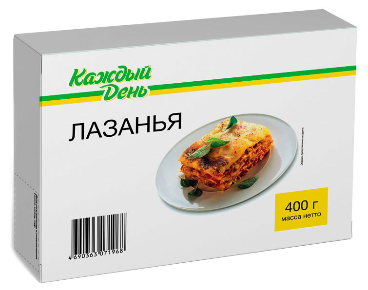 Лазанья мясная «Каждый день» с курицей, 400 г