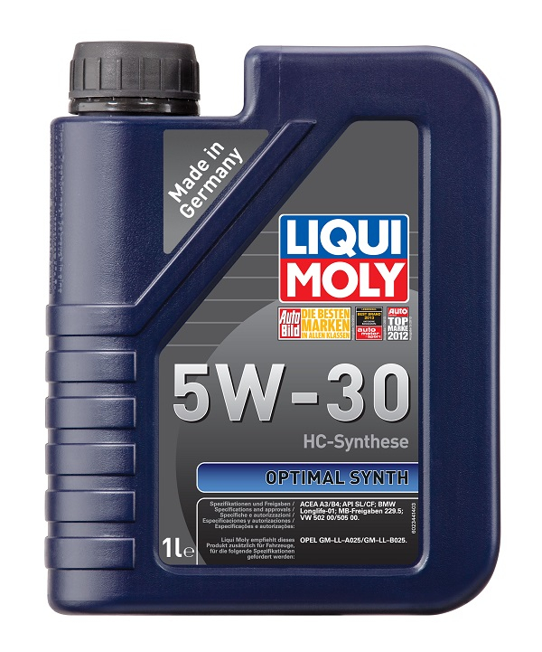 Масло моторное Liqui Moly Optimal 5W30 синтетическое, 1 л