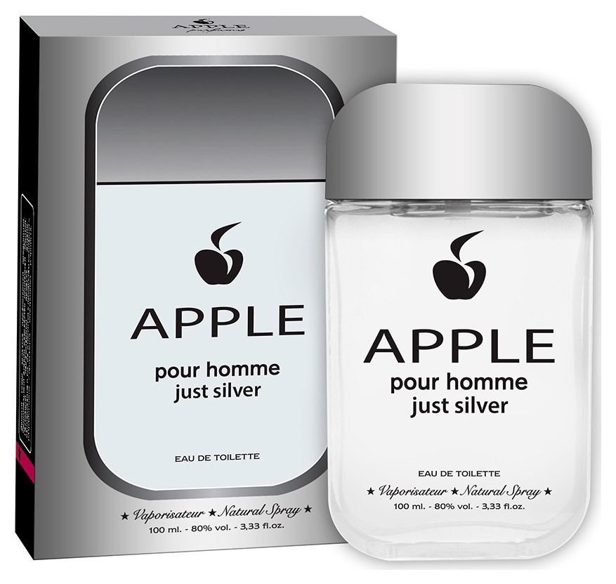 Apple Parfums | Туалетная вода Apple Parfums Apple Homme Just Silver, 100 мл