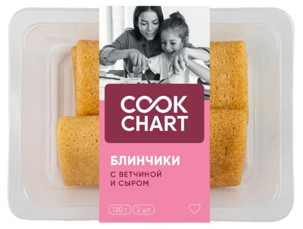 Блинчики Cook Chart с ветчиной и сыром, 120 г