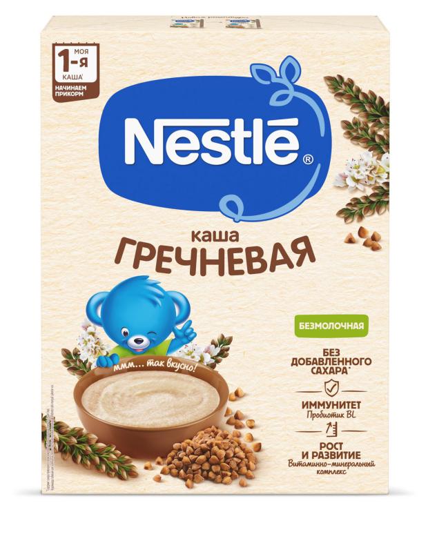 фото Каша безмолочная nestle гречневая гипоаллергенная с 4 мес., 200 г nestlе