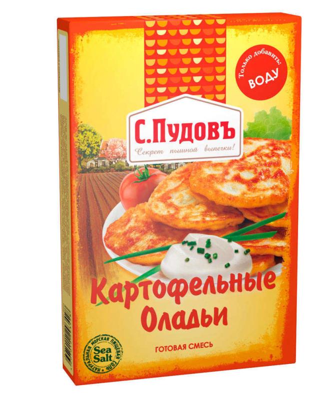 

Смесь для выпечки С.Пудовъ картофельные оладьи, 250 г