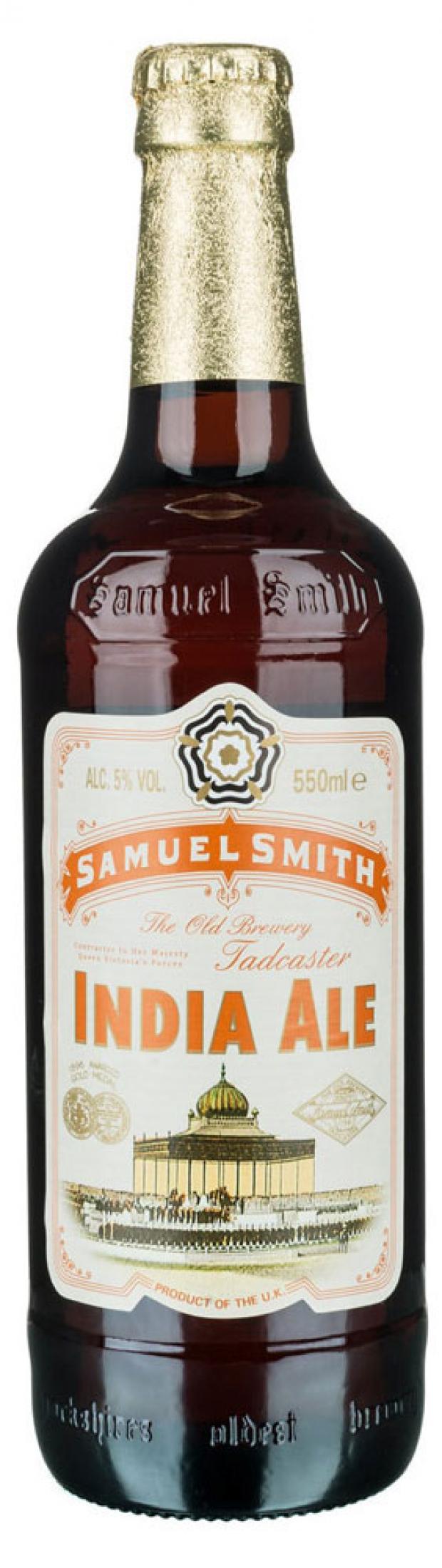 

Пиво Samuel Smith's India Ale светлое 5%, 355 мл