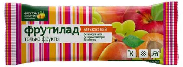 Батончик фруктовый Фруктовая энергия, 30 г