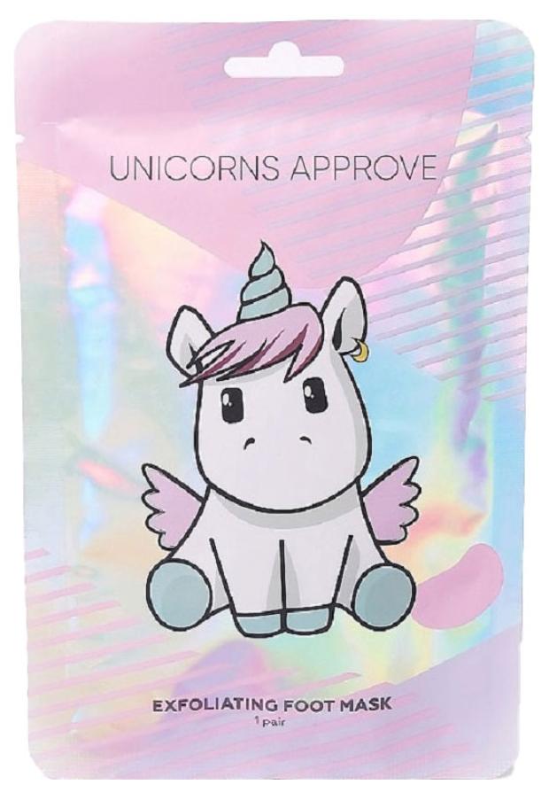 фото Маска для ног unicorns approve отшелушивающая, 28 г