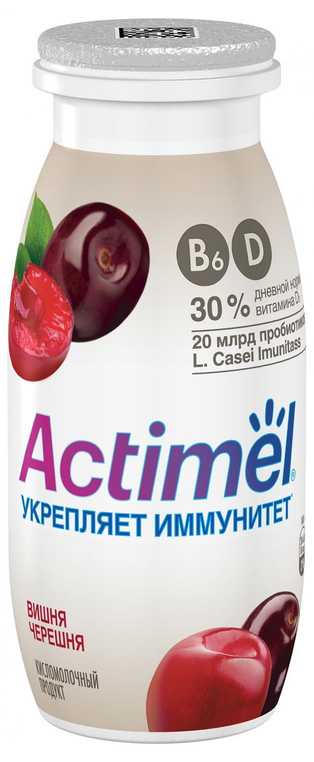 

Напиток кисломолочный Actimel с вишней и черешней 2,5%, 100 мл