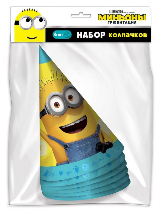 

Набор колпачков ND Play Minions 2 3D дизайн, 6 шт