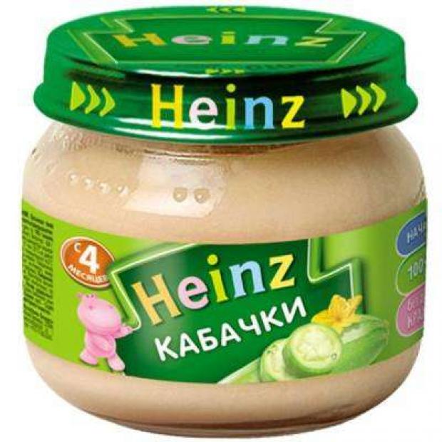 

Пюре Heinz Кабачки с 4 мес., 80 г