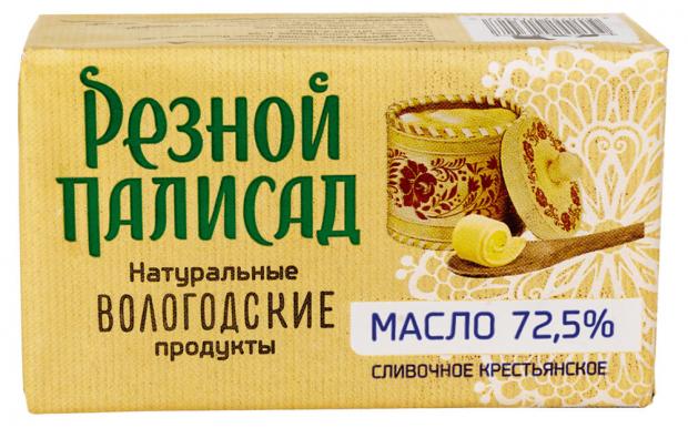 

Масло сливочное «Резной палисад» Крестьянское 72,5%, 160 г