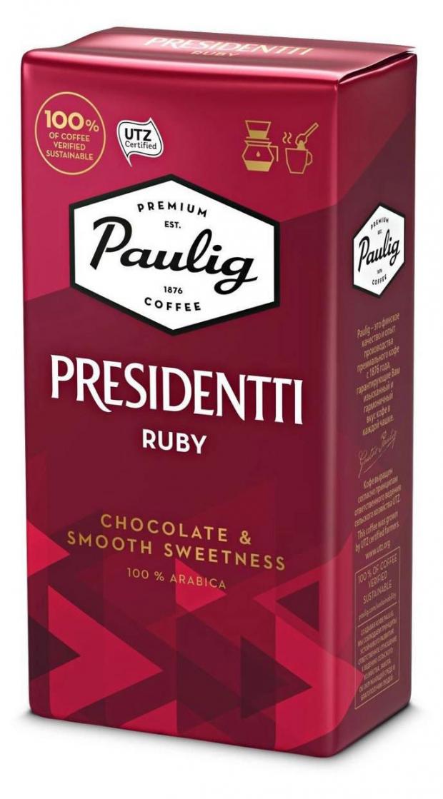 

Кофе молотый Paulig Presidentti Ruby, 250 г