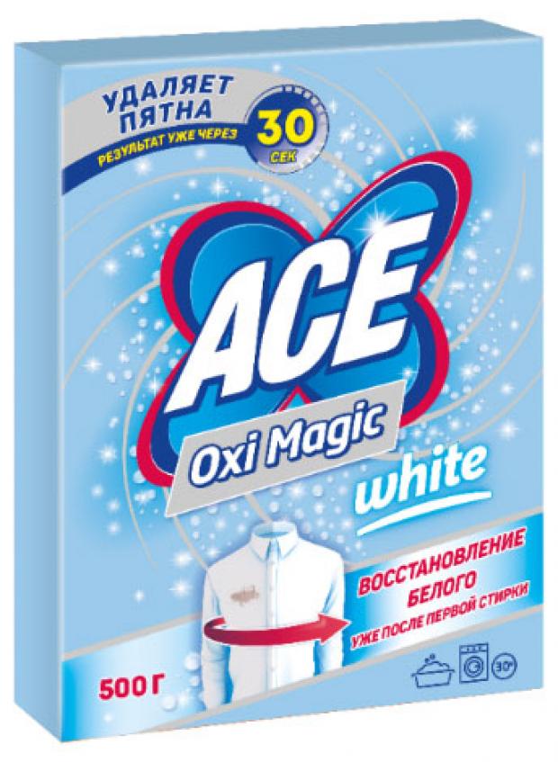 фото Пятновыводитель ace oxi magic white для белого белья, 500 г