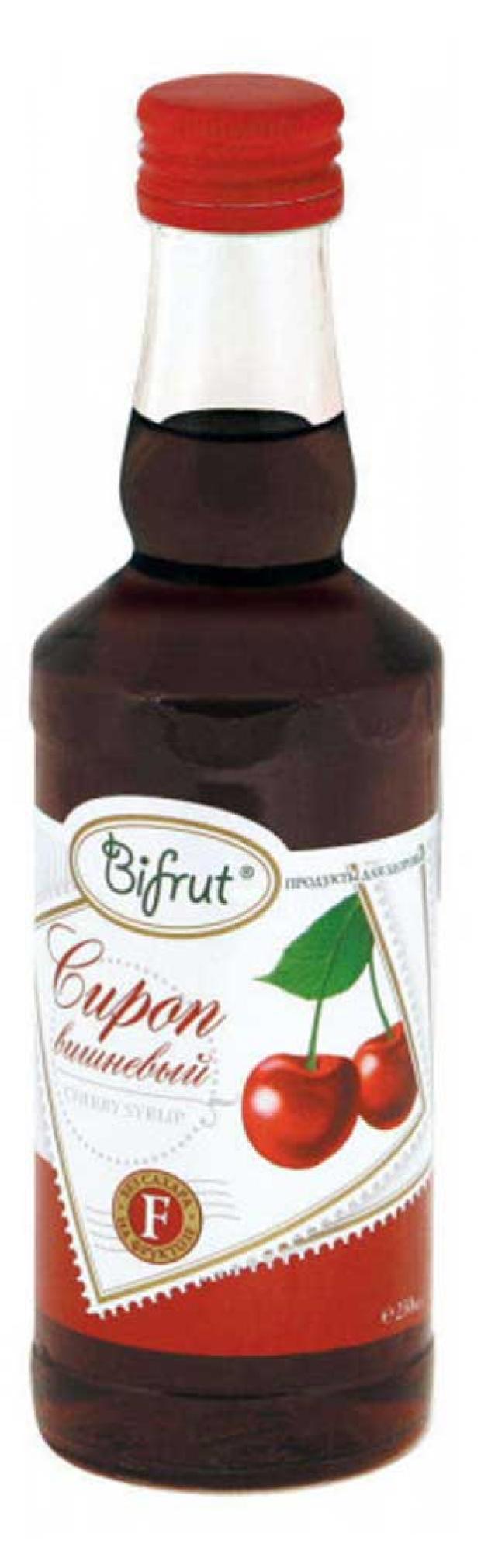 

Сироп Bifrut вишнёвый на фруктозе, 0,25 л