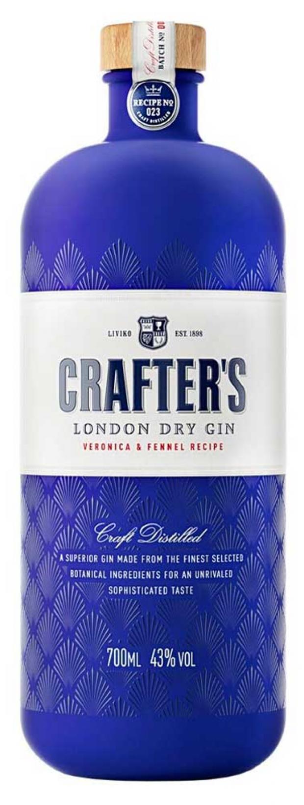 

Джин Crafter's London Dry Эстония, 0,7 л