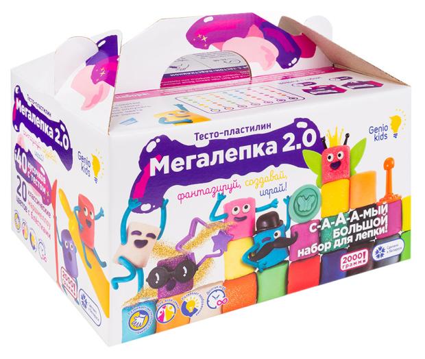 

Набор для детской лепки Genio Kids Мегалепка 2.0