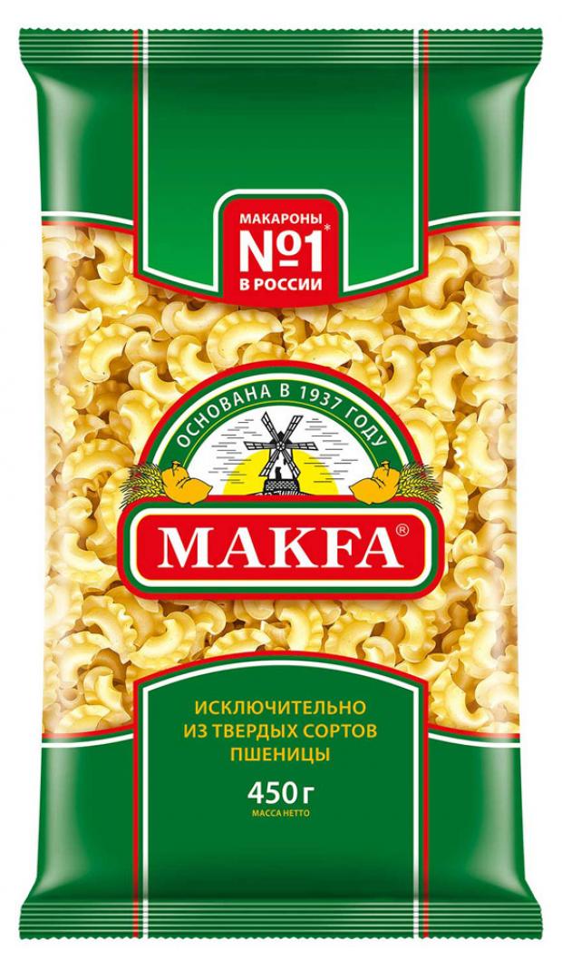 

Макаронные изделия MAKFA Петушиные Гребешки, 450 г