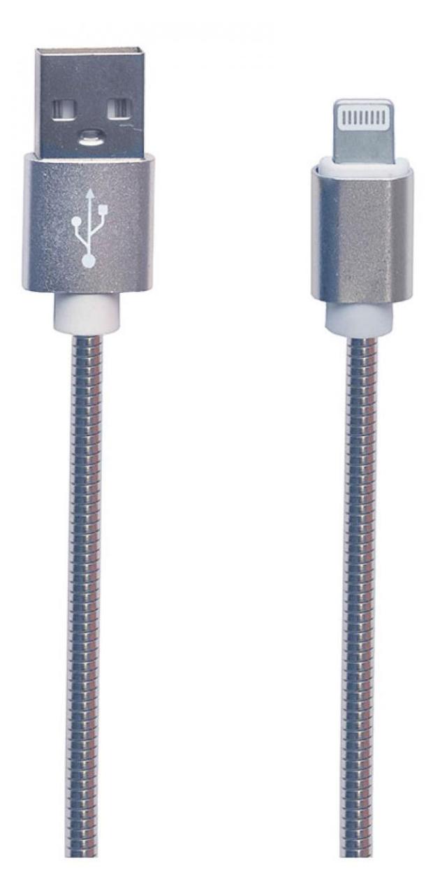 фото Кабель usb-apple lightning 8-pin liberty project металлическая оплетка, 1 м