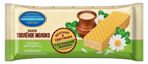 

Вафли «Коломенское» со вкусом топленого молока, 220 г