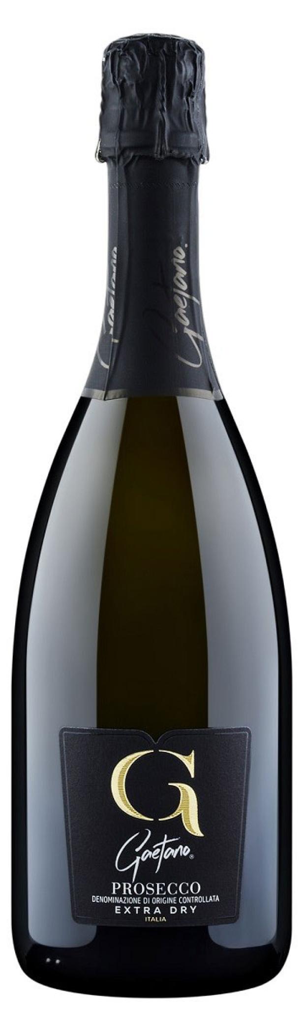 Игристое вино Gaetano Prosecco DOC Extra Dry белое сухое Италия, 0,75 л