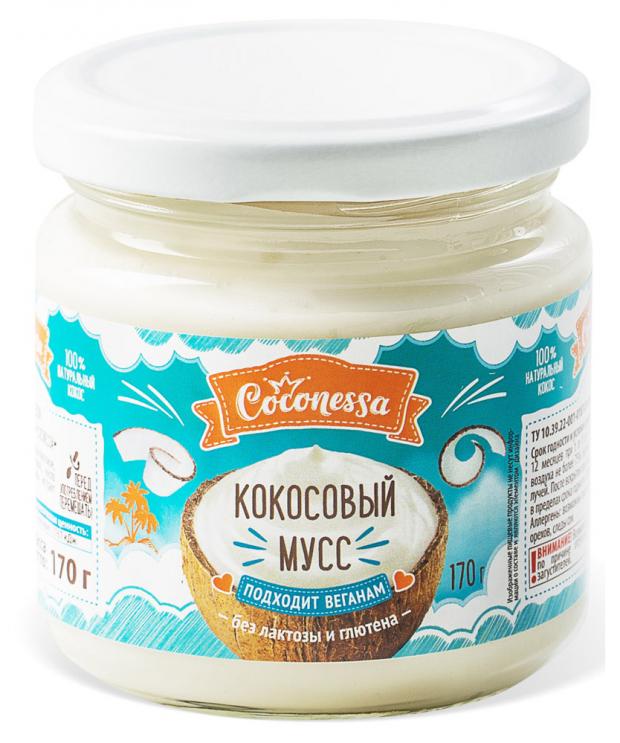 фото Мусс кокосовый coconessa оригинальный, 170 г