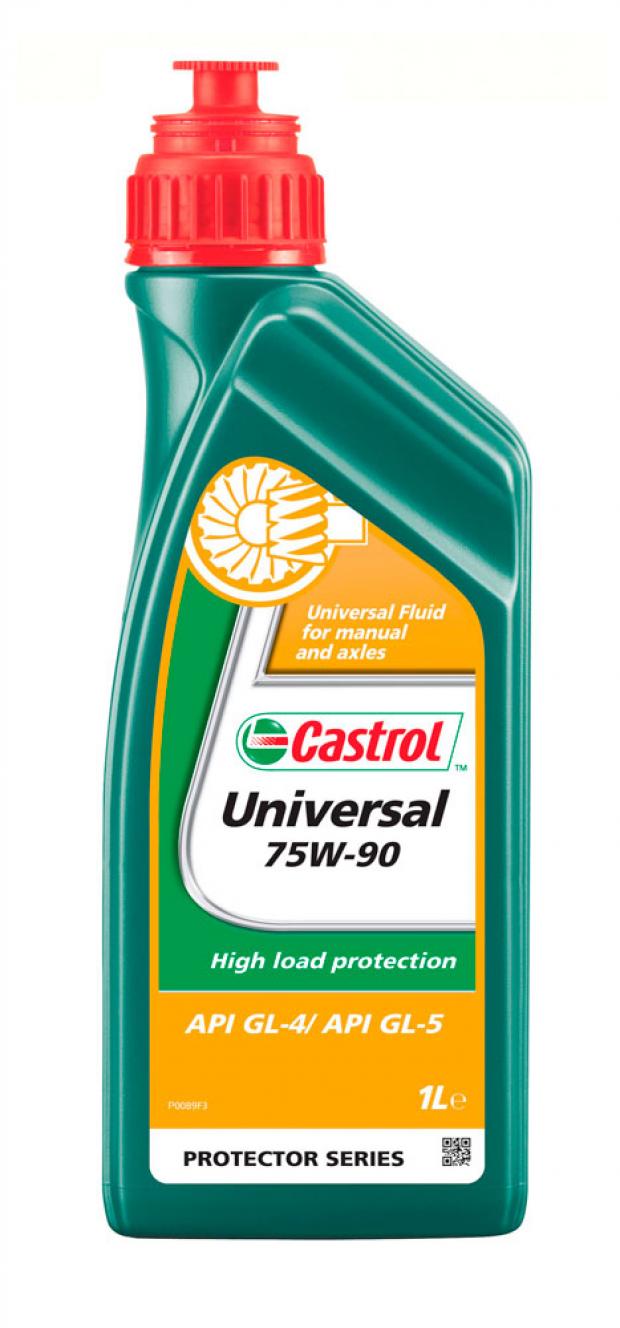 фото Масло трансмиссионное castrol universal 75w90 синтетическое, 1 л