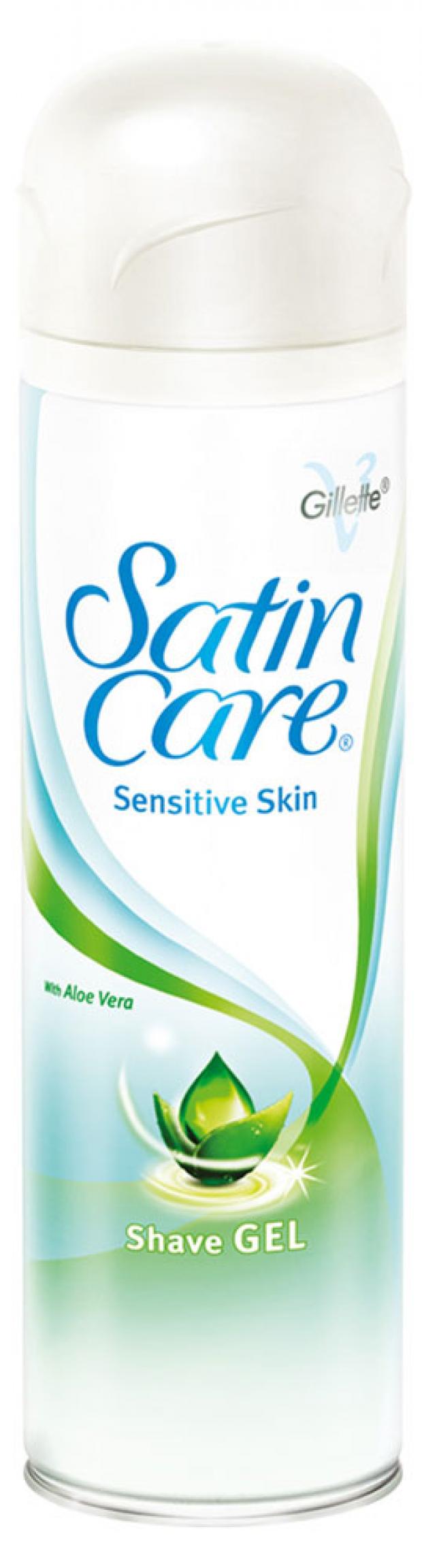 

Гель для бритья Gillette Satin Care Sensitive Skin для женщин, 200 мл