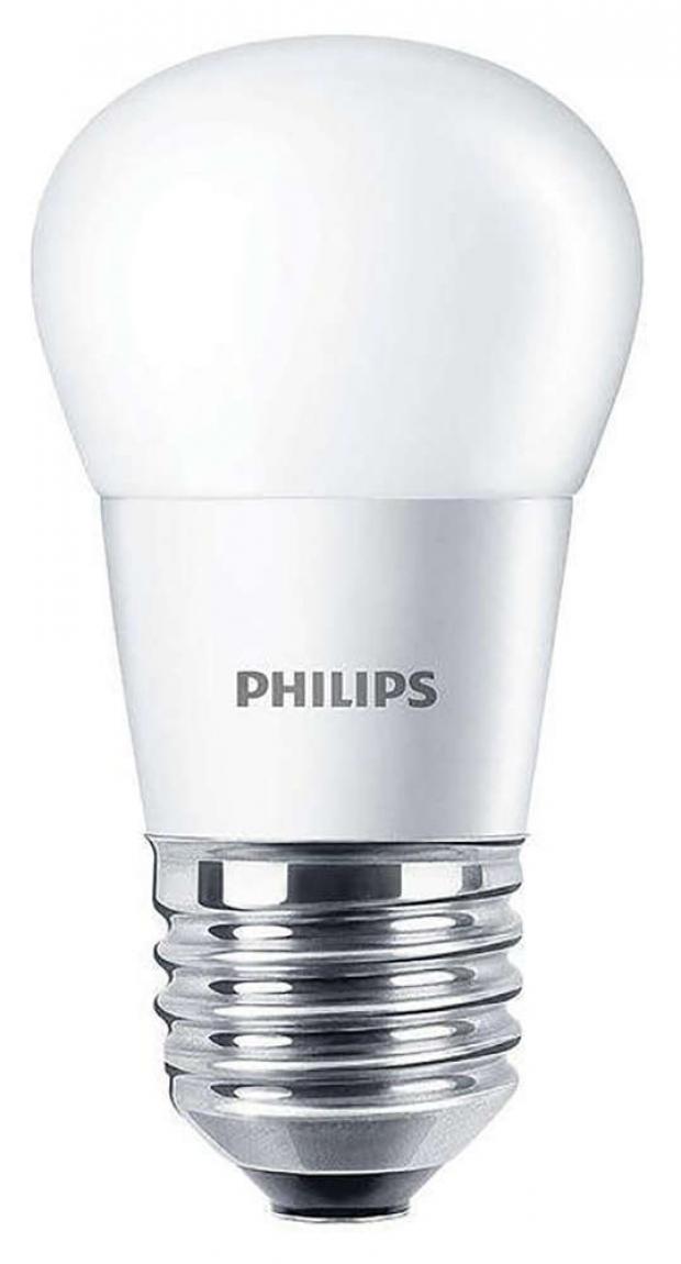 

Лампа светодиодная Philips E27 6,5W = 75W теплый белый свет Essential