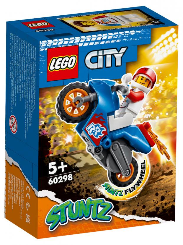 

Конструктор LEGO City 60298 Реактивный трюковый мотоцикл