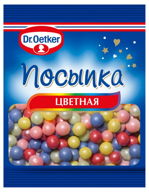 

Посыпка сахарная Dr.Oetker цветные жемчужинки, 10 г