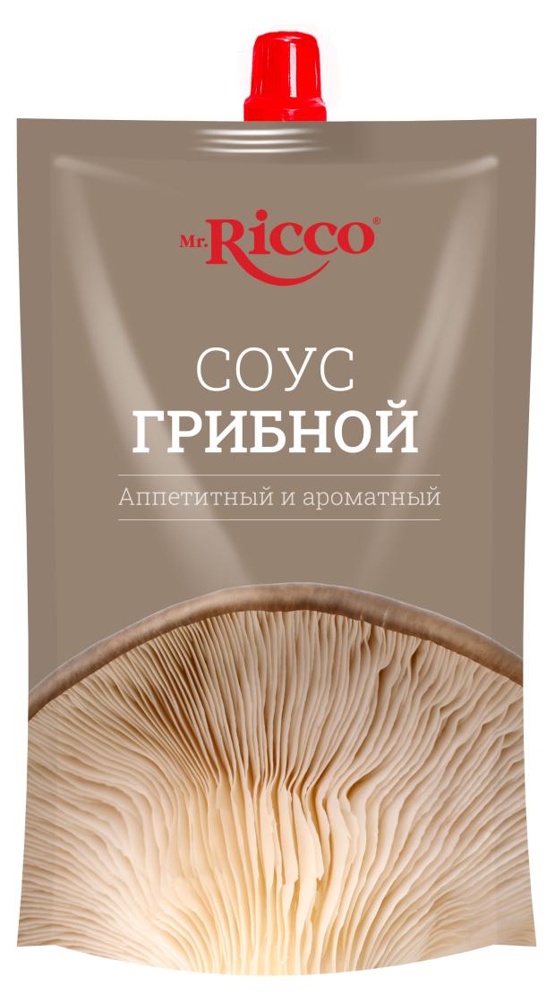 Соус Mr.Ricco грибной на основе растительных масел 35%, 210 г