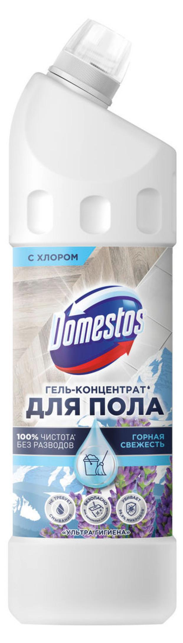 Гель-концентрат для пола Domestos Горная свежесть, 1 л