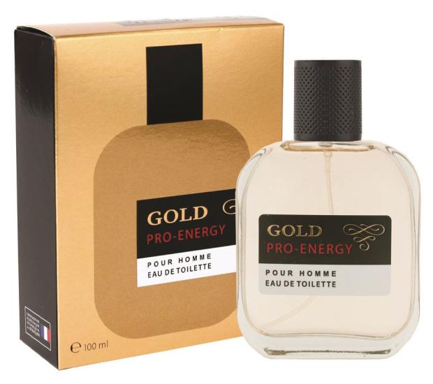 

Туалетная вода для мужчин Delta Parfum PRO-Energy Gold, 100 мл