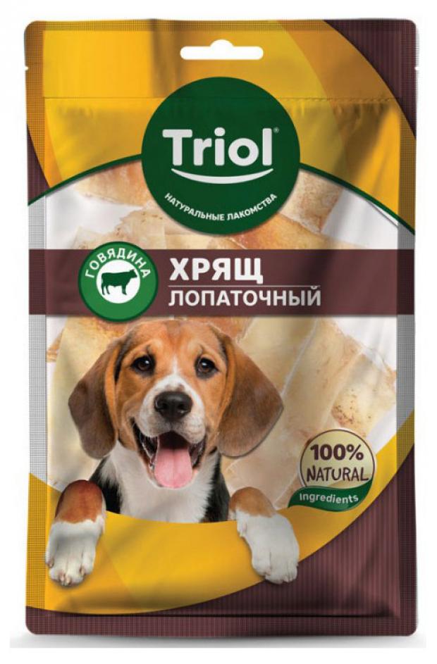 фото Лакомство для собак triol хрящ лопаточный говяжий, 50 г